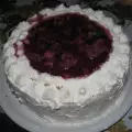 Ангелска торта с плодове