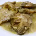 Artichokes in Salsa Verde