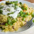 Broad Beans with Rice and Yogurt