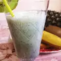 Banana and Kiwi Milkshake