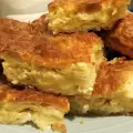 Класическа баница с готови кори и сирене