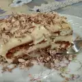 Бисквитена торта с пудинг Ванилия