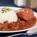 Dish with Beans and Sausage