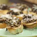 Bruschettas with Mushrooms