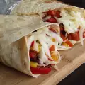 Authentic Vegetarian Burrito
