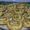 Puff Pastry Snails with Cumin and White Cheese