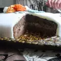 Chocolate Cake with Fondant