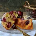 Mini Cake with Cherries and Ricotta