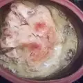 Пиле в йена с прясно мляко и розмарин