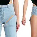Нов хит: Разглобяеми дънки се превръщат в секси панталонки