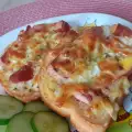 Children’s Sandwich with Sausage, Egg and Cheese
