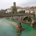 Дяволския мост в Чивидале дел Фриули