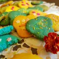 Домашни цветни бисквити