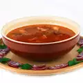 Крем супа от тиквички и домати