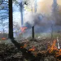 Пожар над хижа Безбог