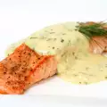 Salmon with Cream in the Oven