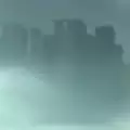 Град-привидение се носеше върху облак в небето на Китай