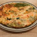 Frittata with Salmon and Cream
