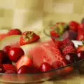 Summer Dessert with Watermelon
