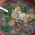 Mushroom Soup with Celery
