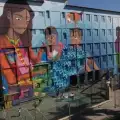 Графити рисунка в Рио де Жанейро кандидатства за Гинес