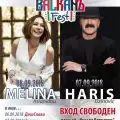 Десислава и Харис Джинович на Банско Балкан Фест 2018