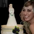 Италианката, която вдигна пищна сватба, за да се омъжи за себе си