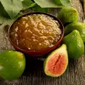 Green Fig Jam with Lemon and Walnuts