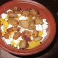 Kachamak with Feta Cheese and Pork Rinds