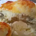 Baked Cauliflower with Cheeses