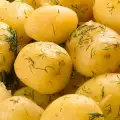 Люти картофи с лимон и чесън