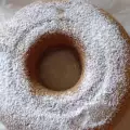 Икономичен кекс с пудра захар