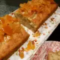 Кейк с портокалова глазура