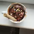 Какаово кексче в чаша