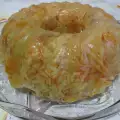 Зелева сарма в кексова форма