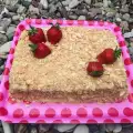 Класическа торта Наполеон с крем