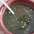 Зелена пролетна супа с елда и булгур