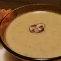 Cream of Mushroom Soup and Garlic Croutons