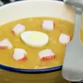 Пасирана супа от оранжева леща