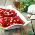 Marinated Red Peppers