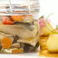 Marinated Bonito With Vegetables