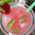 Vodka Strawberry Mint Cocktail