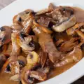 Tender Pork Loins with Boletus Mushrooms