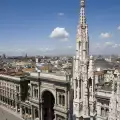 Разходка по покривната алея в Милано