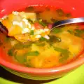 Постна супа с тиквички, ориз и моркови