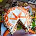 Кето торта с моркови и бадемово брашно