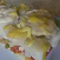 Мусака с макарони и зеленчуци