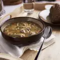 Супа от сушени гъби