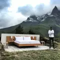Хотел без стени в Швейцария предлага нощувки под звездите