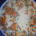 Вкусен зеленчуков ориз с пилешко